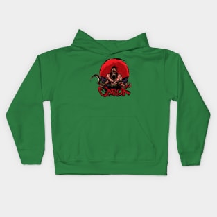 Screaming Guy Carok Kids Hoodie